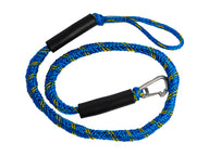 Shock Dock Line with S/S Carabina – Blue/Black (3/8“x5’)