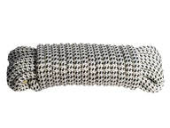 Polyester Dock Line - White/Black (20mm x 15m)