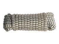 Polyester Dock Line – White/Black (16mm x 10m)