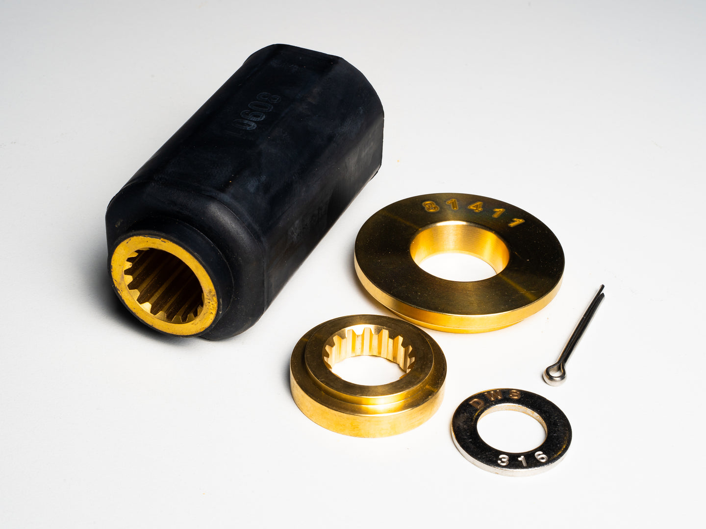POLAFLEX Hub Kit - 15 Spline 4 1/4" Gearcase