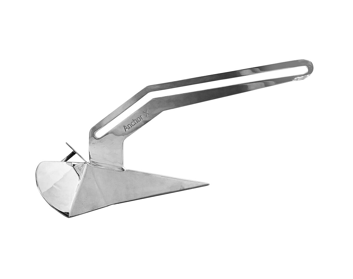 AnchorX Delta-Style Slider Anchor Stainless Steel - 6kg