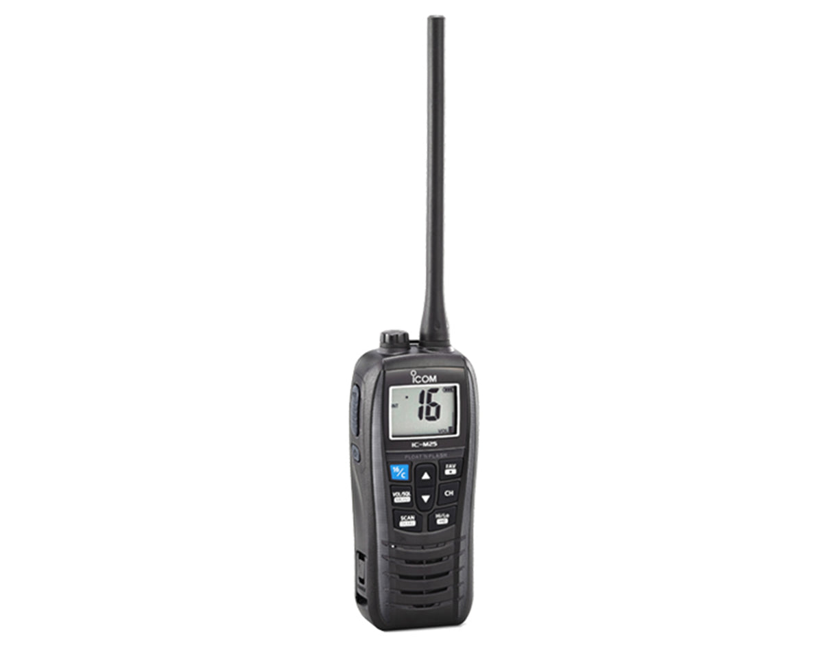 Icom Handheld VHF Radio Transceiver Float’n Flash IC-M25EURO 550mW