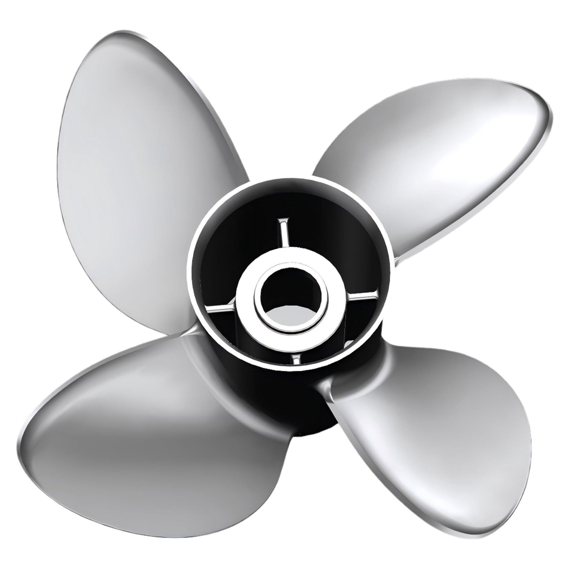 Polastorm Stainless Steel POLEAX 15 1/4" x 18" 4-Blade Propeller (LH)