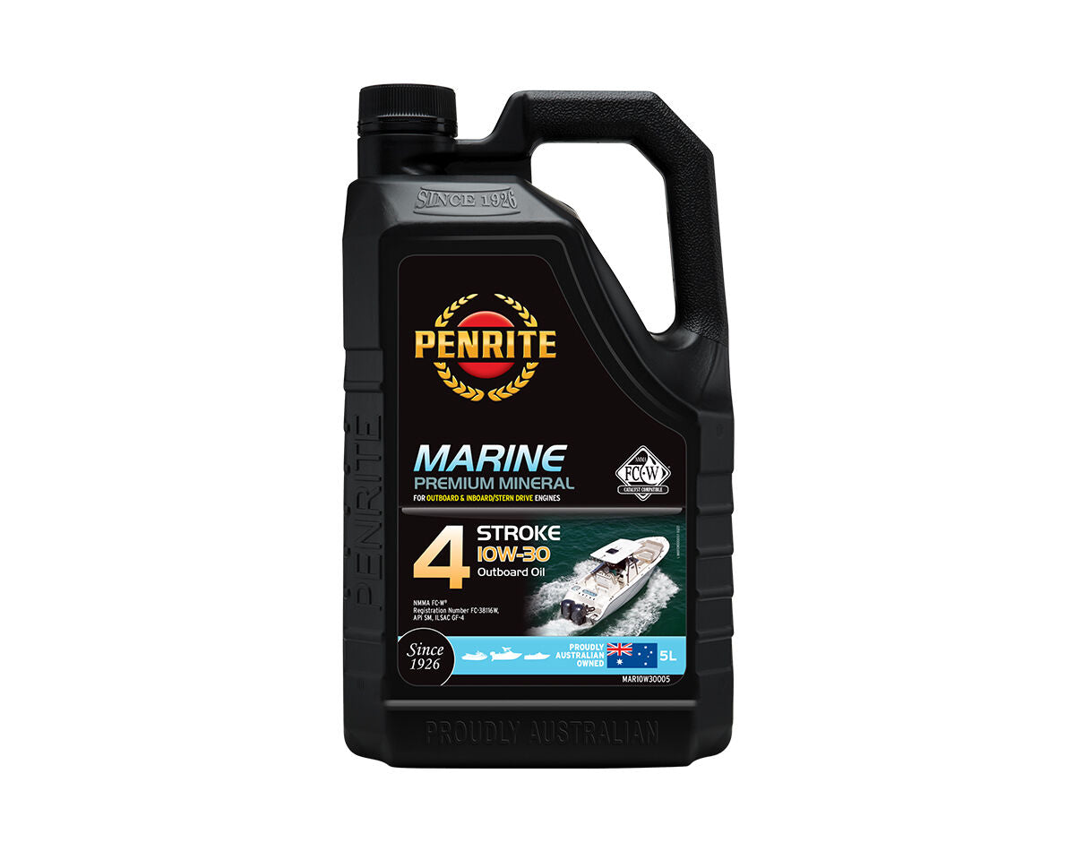 Penrite Marine 4-Stroke Mineral Oil 10W-30 5L