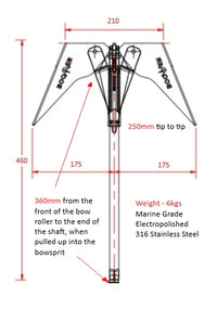 All Terrain Anchor (Stainless Steel)