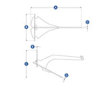 Ankerplex High Performance Folding Anchor Stainless Steel - 1.5kg