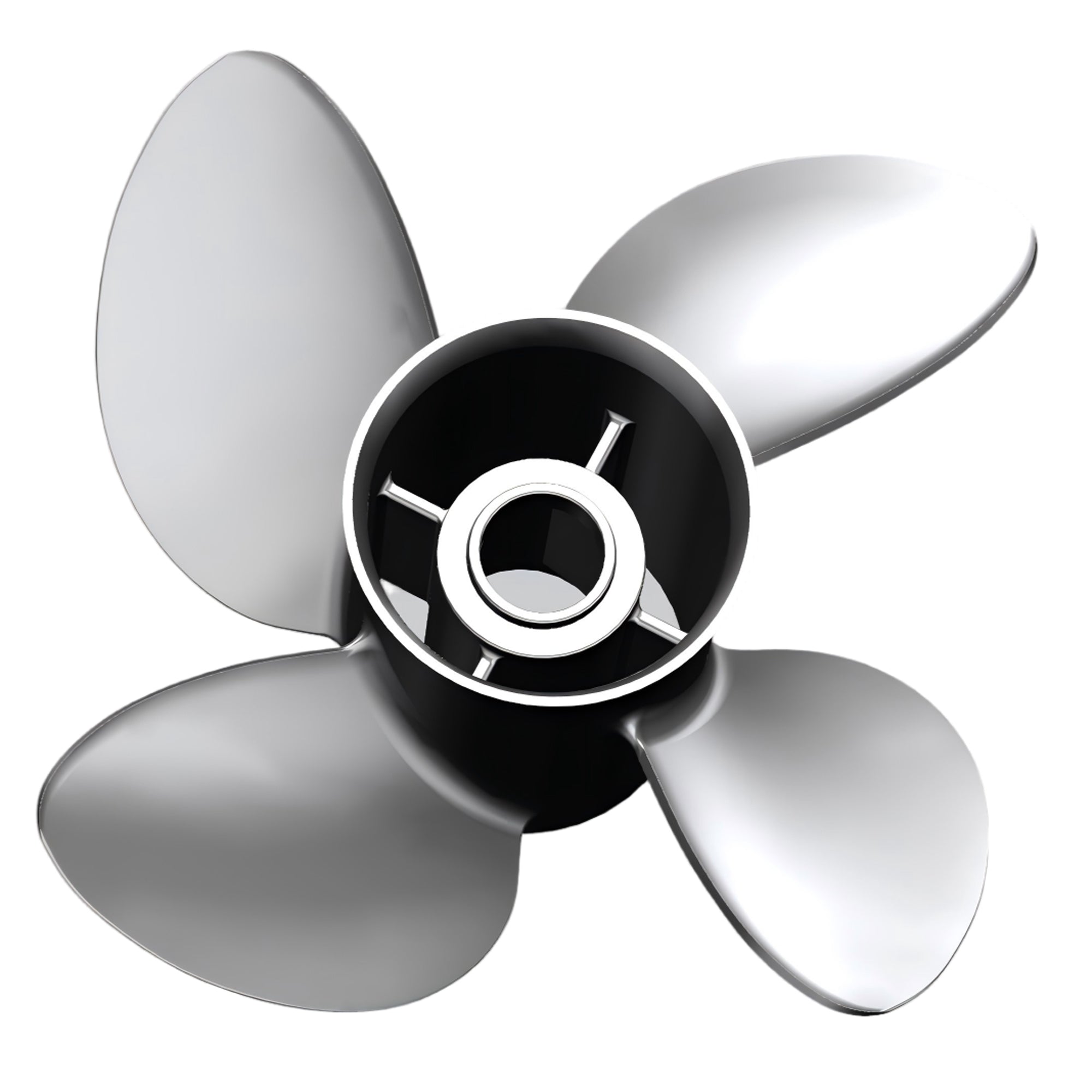 Polastorm Stainless Steel POLEAX 14 1/8" x 18" 4-Blade Propeller (LH)