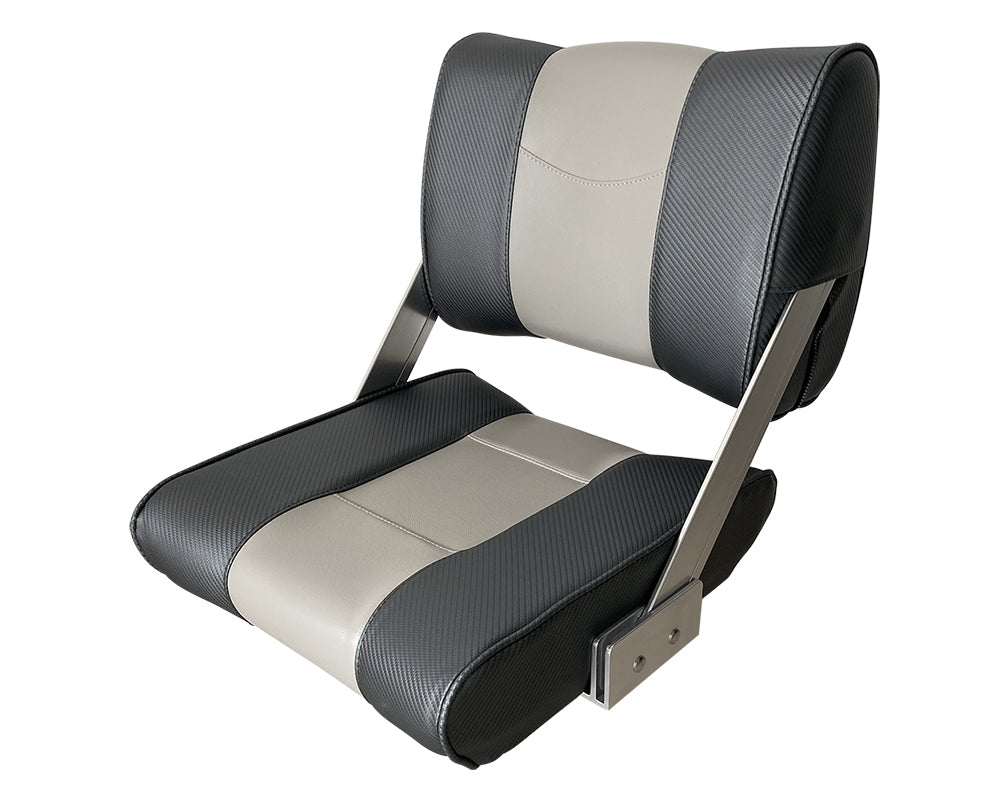 ST45 Two-Way Flip-Back Padded Seat (Mid Grey / Dark Grey)