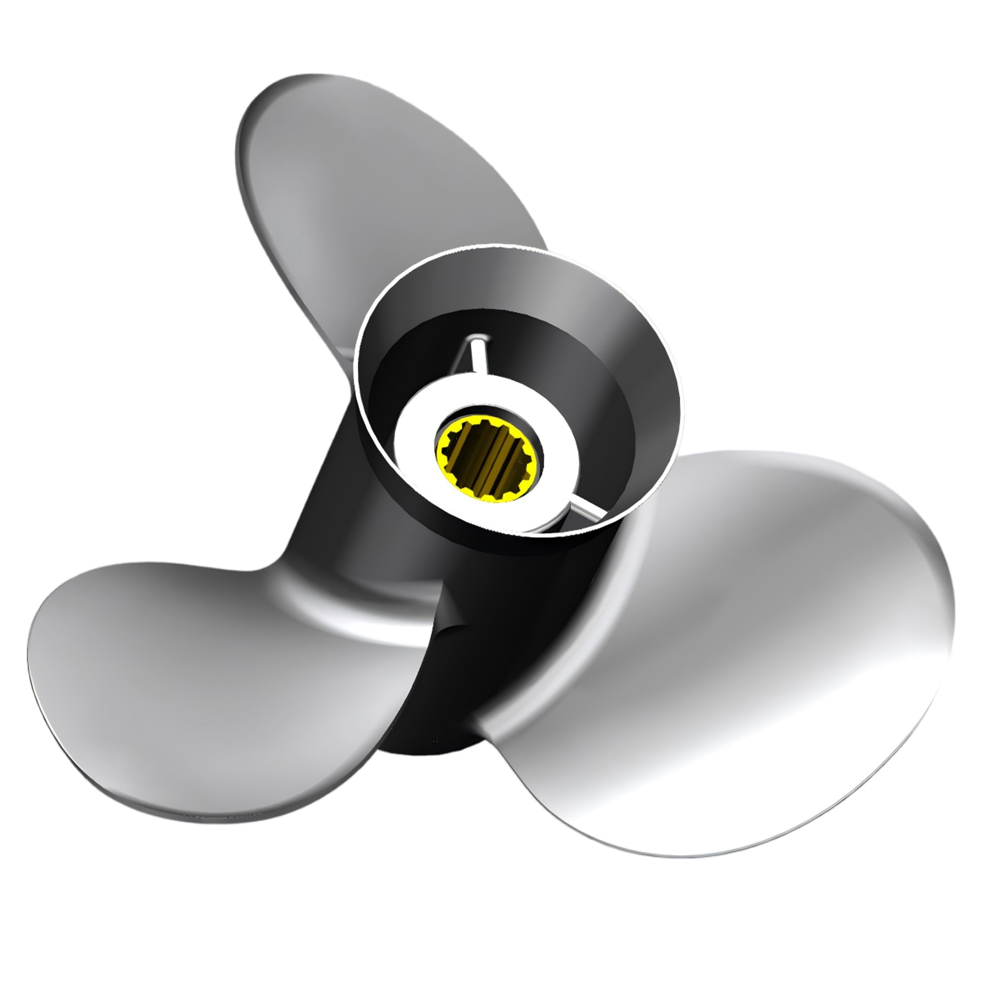 Polastorm Stainless Steel 11 1/2" x 11" 3-Blade Propeller